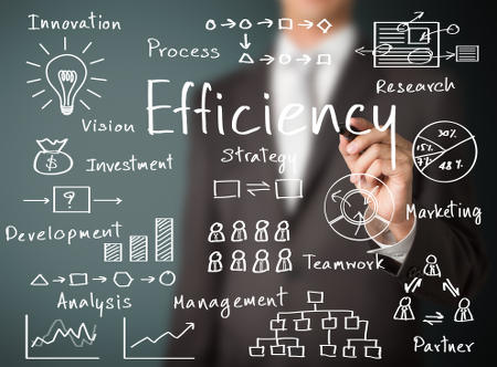 concept of efficiency business process image